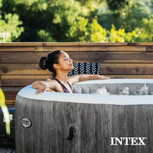 INTEX PureSpa 6 Person Inflatable Hot Tub with Energy-Efficient Spa Cover