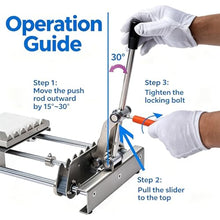 8/12 Hole Manual Mutton Skewer Machine, Stainless Steel Kebab Tool, With Anti-slip Baffle, Adjustable Structure, For Bamboo Skewers, Round Steel Skewers, Flat Steel Skewers 12 Hole