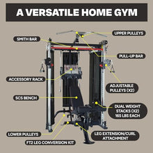 Inspire Fitness FT2 Functional Trainer & Smith Machine Station Bundle - Fully Loaded