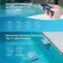 Robotic Pool Cleaner, Automatic Pool Vacuum Robotic with Control Box and APP Control, Wall Climbing Function, Smart Path Planning, for Pools up to 2691 Sq.ft