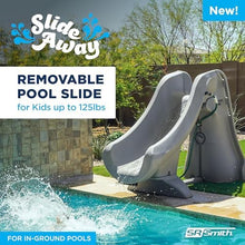 S.R.Smith SlideAway Pool Slide, Gray – Premium Water Slide