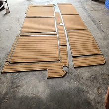 Valman Boat EVA Faux Teak Decking Floor Pad Mat for 1987 Bayliner 4550 - Color Options Available