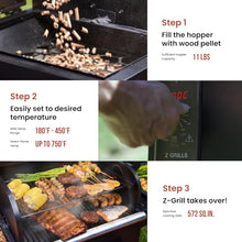 Z GRILLS 600D Wood Pellet BBQ Grill, 572 Sq In, PID 3.0