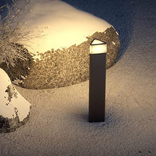 ZEELYDE Post Lights Outdoor,Modern LED Plug-in Grass Lamp Aluminum Outdoor Waterproof Villa Road Lamp Electric Residential Garden Lamp Villa Park Landscape Lamp Outdoor Night Safety Lighting Post