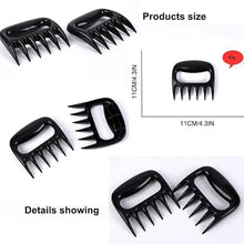 5 Pieces BBQ Tools Tongs Brush Thermometer Claws Gloves Barbecue Grilling Utensil Camping Outdoor Cooking Tool Set