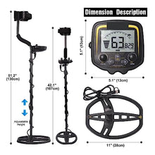FENOKD Metal Detector for Adults, TX-850 Professional Metal Detector Underground Depth 2.5m Search Finder Gold Detector Treasure Hunter LCD Screen