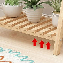 Wood Plant Stand Indoor Outdoor 2 Tiers Flower Stand Corner Stepped Planter Shelf Rack Flowerpot Holder For Plant Display In Patio Balcony Entryway Porch Livingroom Simple Retro Plant Trellis