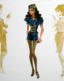 Mattel BFMC Usherette Silkstone Barbie Doll Fashion Model Collection