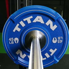 Titan Fitness EZ-Grip Urethane Olympic Weight Plates 340 LB Set