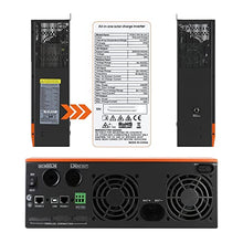 Solar Power Inverter All-in-One 3KW 3.5KW 5KW MPPT Hybrid Solar Inverter 60A 80A Charge Controller 48V Solar Inverter Multifunctional Solar Inverter Solar System With Overvoltage, Overload, Short Circ