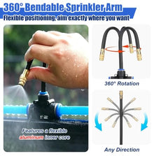 Bendable Misting Irrigation System with Adjustable Nozzles & Flexible Hose