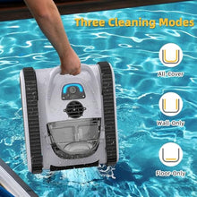 Cordless Robotic Pool Cleaner with 7800 mAh Battery, 2.6L Trash Box, Climbing Walls Function, for In-Ground Pools up to 1291 Sq.Ft (0.5-3m Depth)