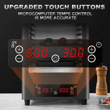 YXCUSAM Electric Steakhouse Broiler,Multi-Layer Commercial/Home Countertop Oven, Steak Machine, with Broiler/Tray/Clips (A)