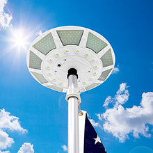 Telepole 7000-T8 Aluminum 23' Sectional Flagpole, 2.4" Tube Diameters with Accessories (Includes 266 LED Solar Light)