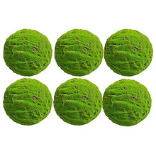 Green Artificial Moss Balls, Handmade Sphere Moss Hanging Balls for DIY Wedding Party Home Hotel Decoratio, Hangin Plants Landscape Landscaping Ball (Color : Diameter: 45cm/17.71in, Size : 6pcs)
