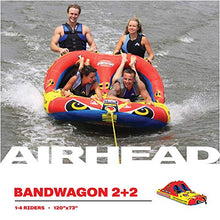 SportsStuff Bandwagon 2+2 Towable Tube Black