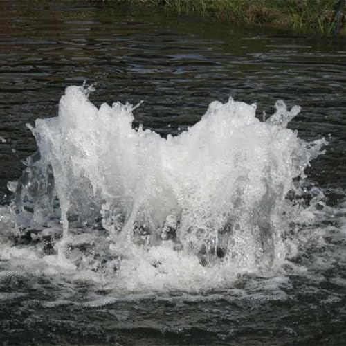 Scott Aerator Boilermaker Pond Aerator - 1/2 HP 115V Surface Aerator with 70ft Electric Cord - Low Profile High Volume Pond Aerator for Small & Large Ponds - Efficient Pond Aeration System