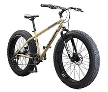 Mongoose Malus Fat Tire Mountain Bike 26-Inch 7-Speed Steel Frame Tan