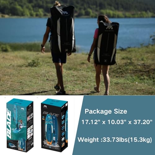 Windhike Inflatable Stand Up Paddle Board Blue