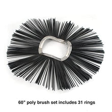 Grasshopper Mower Sweepster 60" All-Poly Broom Bristles, Supplies to Maintain and Maximize your Grasshopper Mower Performance, Ensure Long Mower Life, Genuine Replacement Part, OEM 100254