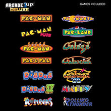 ARCADE1UP PAC-Man Deluxe Arcade Machine 5ft 14 Classic Games Yellow