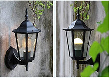 Lamp Post Lights Outdoor,Table Lamps Lights Victorian Retro Outdoor with Waterproof Function Outdoor Lighting Garden lamp American Balcony Stair Exterior E27 Size: 20X37 cm A++