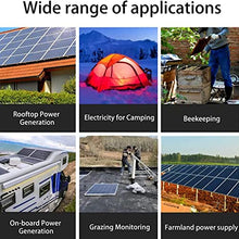 CURIND 200W Portable Foldable Solar Panel, Solar Panels with with Controller, Compatible with Generators Power Station for RV Tent Boat 5/12/24v Power Supply, Camping, RV,50A
