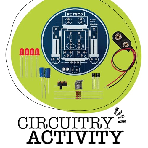 Pitsco Education Blinky Robot Soldering Kit Classroom Package, STEM Projects for Kids Ages 12+
