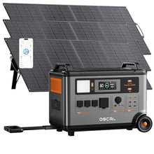 PowerMax 3600SE 3600W Portable Power Station with 3x200W Solar Panels