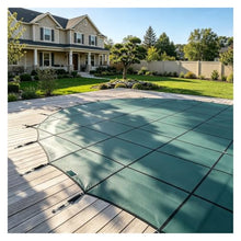 Custom Size Inground Pool Safety Cover, Mesh Swimming Pool Cover
