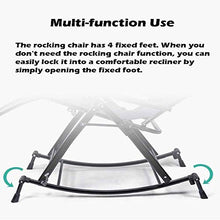 IIPOSAQQ Comfortable Sofa Outdoor Reclining Zero Chair Extra Wide Adjustable Lounger Chair for Patio Garden Beach Pool with Cushions Support 200kg