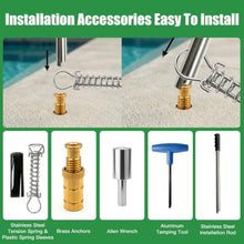 AMZSTAN 32 x 52 FT Inground Pool Cover with Complete Installation Kit