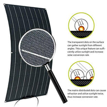 300W Solar Wind Power Kit Battery Charging System: 100W Wind Turbine Generator + 2pcs 100W Flexible Mono Solar Panel(Bump Surface) + Wind Controller + Solar Charge Regulator + Cables