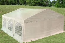 DELTA 20'x20' PE Party Tent White