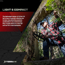 MINELAB X-Terra PRO Waterproof Treasure Metal Detector for Adults with Finds Pouch, Gloves and Camo Hat
