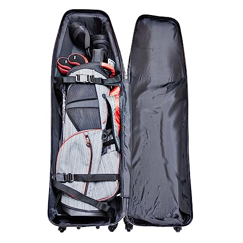 JEF WORLD OF GOLF Hard Case Travel Cover Black