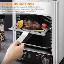RoyceBee 800℃ Steak Broiler, Steak Grill, Portable Steak Broiler with Tray & Grill &Handle, Stainless Steel, Quick Cooking for Outdoor Picnic Beef Chicken Vegetables