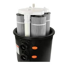 425 Sq Ft Inground Swimming Pool Quad Cartridge Filter for Rx Clear