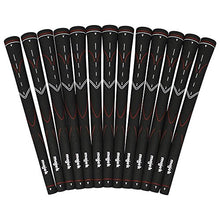 Majek Grips 200 pcs Tour Pro Midsize Golf Grips Black