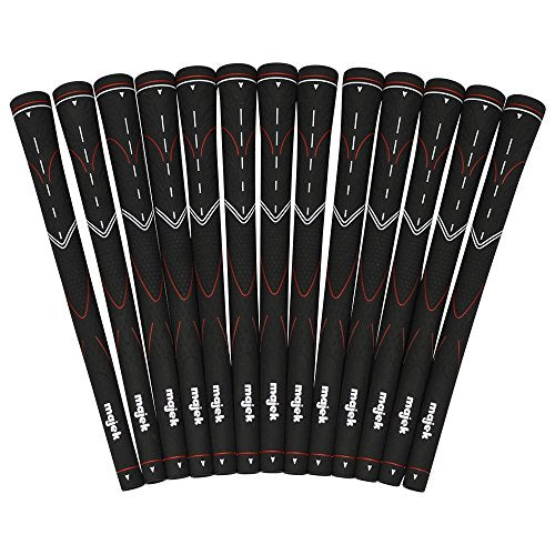 Majek Grips Tour Pro Black Midsize Golf Grips