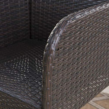 Great Deal Furniture Callum Outdoor Wicker 5-Pc Bar Table Set Multibrown
