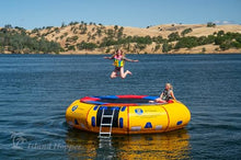 Island Hopper 15' Classic Water Trampoline Yellow