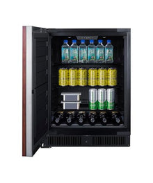 Summit 24” Outdoor Refrigerator, Built-in, 4.8 cu.ft. Capacity, ENERGY STAR, Panel-Ready* - SPR627OSPNRLHD *Panels Not Included