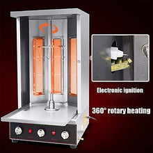 MNSSRN Electric Turkey Grill, 3 Sides 400°F, Gyro Grill, Shawarma Maker, Grill Tools