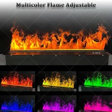 UYCVT Water Vapor Fireplace with Adjustable Colors, Touch and Remote Control for Home Ambiance - Perfect for Cozy Living Spaces-120cm/47.24in