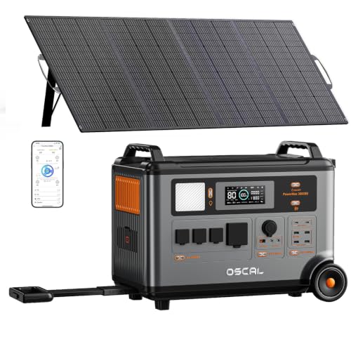 PowerMax 3600SE 3600Wh Solar Generator with 200W Panels (Ship Separately)