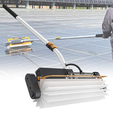 ZGLINMZ 7.5 m/25 ft Electric Solar Panel Washing Tools,for Mountain Solar Power Stations,Commercial Automatic Photovoltaic Panel Cleaning Machine,Strip-Supply