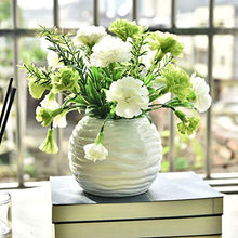European-Style Simulation Carnation Silk Flower Small Bonsai Simulation FlowerPlastic Small Simulation Flower House Plant (Color : B) (D)