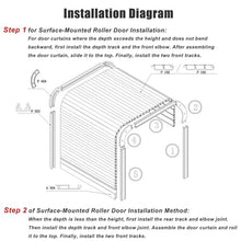 16 18 22 24 26 30 32 36 Inch Wide Metal Cabinet Roll Up Door，Interior/Outdoor Appliance Kitchen Tambour Doors with Track, Pull Up and Down to Open(22x36(55.9x91.4cm))