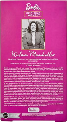 Barbie Inspiring Women Wilma Mankiller Doll Multicolor